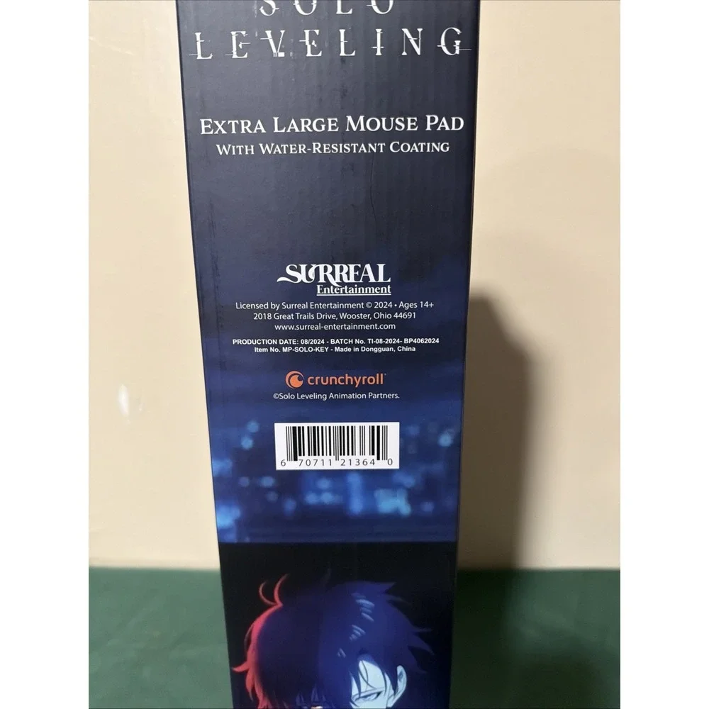Solo‎ Leveling Extra Large Mouse Pad. Gaming Mat. 15''x36''